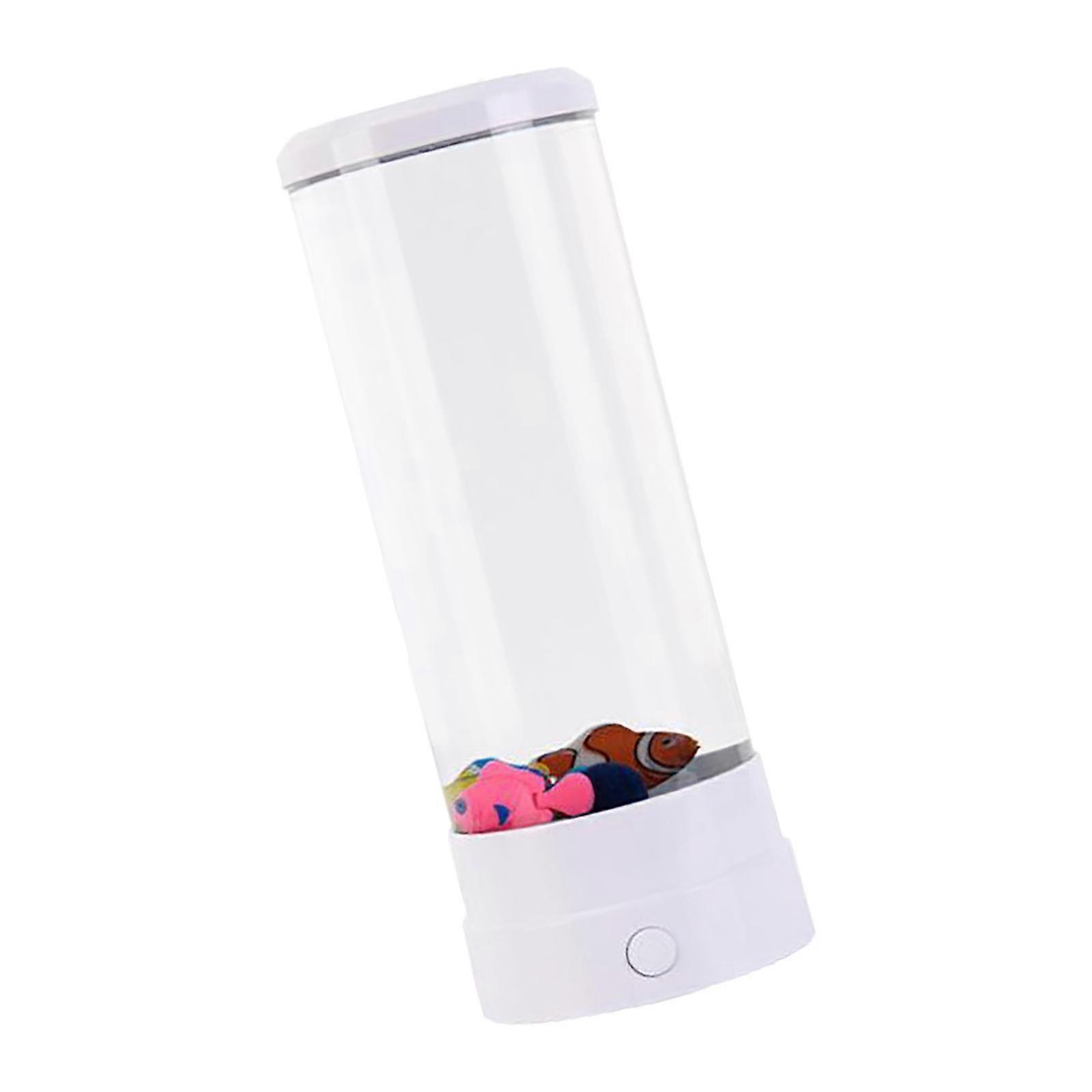Mini Desktop Fish Lamp with Bubble Colorful Changing Lighting