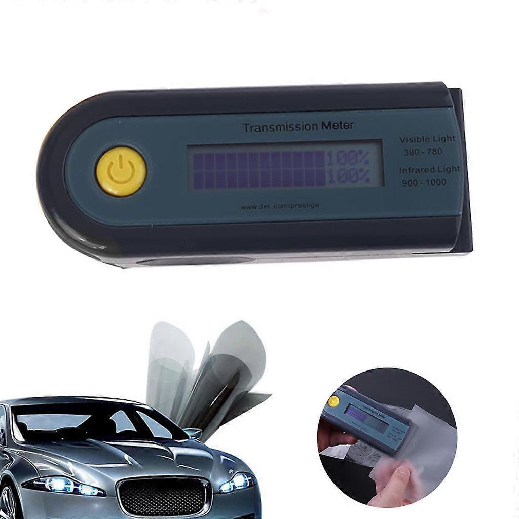 Window Tint Tester Transparent Semi-transparent Meter Suitable for Infrared Blocking Rate Visible Light Transmittance