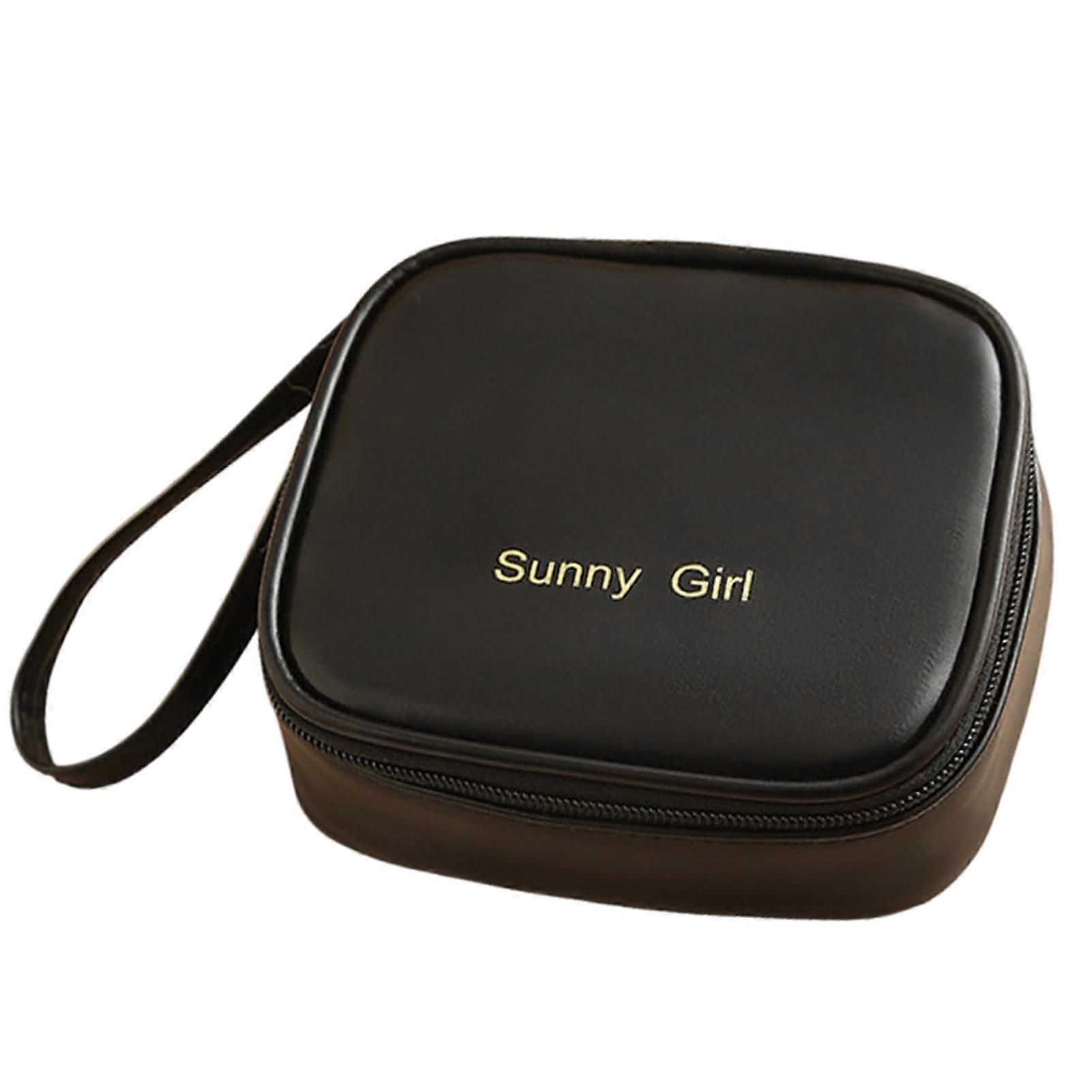 Menstrual pad bags for money black