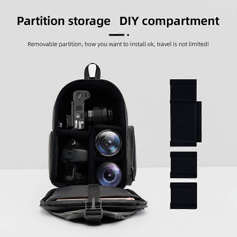 Waterproof DSLR Camera Backpack for Photographers - Ample Storage, Versatile, Comfortable