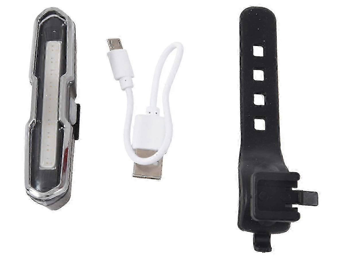 Ultra Bright USB Rechargeable LED Bicycle Tail Light with 5 Light Modes for Enhanced Safety and Visibility, Suitable for Various Bike Models