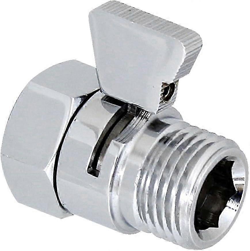 Copper Shut-Off Valve - Suitable for Shower Heads, Easily Adjust Water Temperature