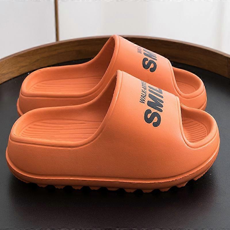 Women Non-slip Soft-bottomed Slippers Thick-soled Sandals and Slippers Wear Household Deodorant and Comfortable Lightweight