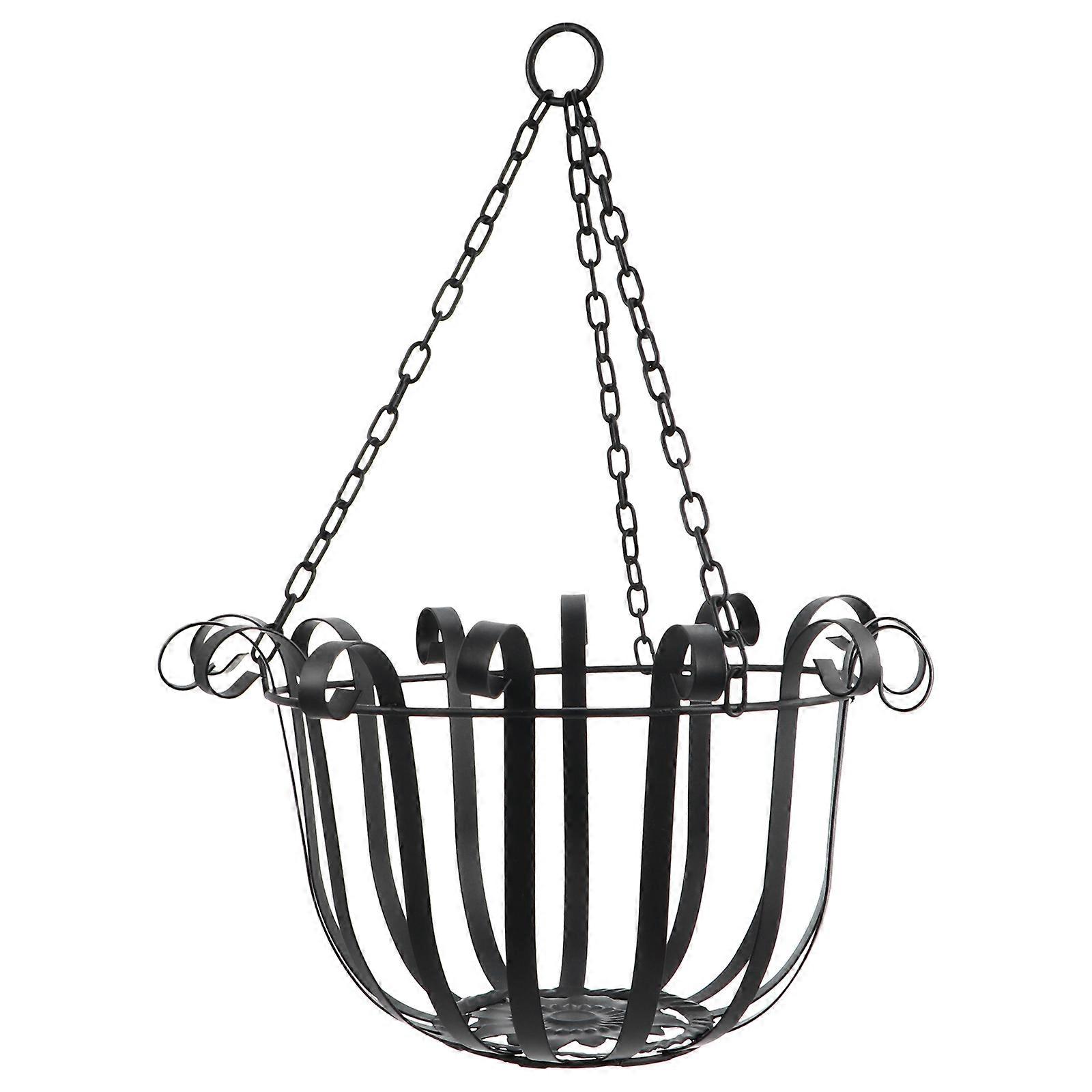 Decorative Iron Planter, Enhance Your Home with a Sturdy Plant Display