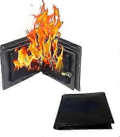 Magic Fire Wallet - Δερμάτινο στήριγμα για παραστάσεις δρόμου, κοντινό πλάνο και επαγγελματικά μαγικά κόλπα στην Ευρώπη