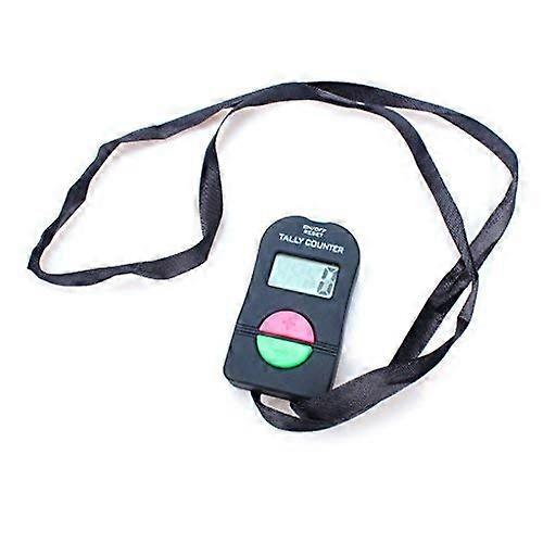 Digital Hand Tally Counter Electronic Manual Clicker with Lanyard Add Subtract Model Clicker Electronic Counter