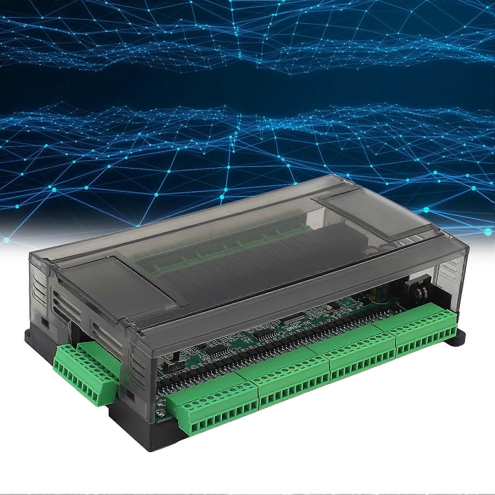 DC24V 1A FX3U 56MR PLC Control Board 6CH 60K Counting