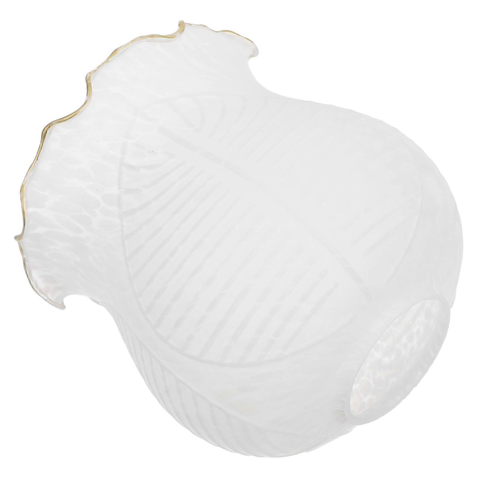 White Glass Lampshade for Lamps Simple Style Home Decor with Durable Quality 1pc