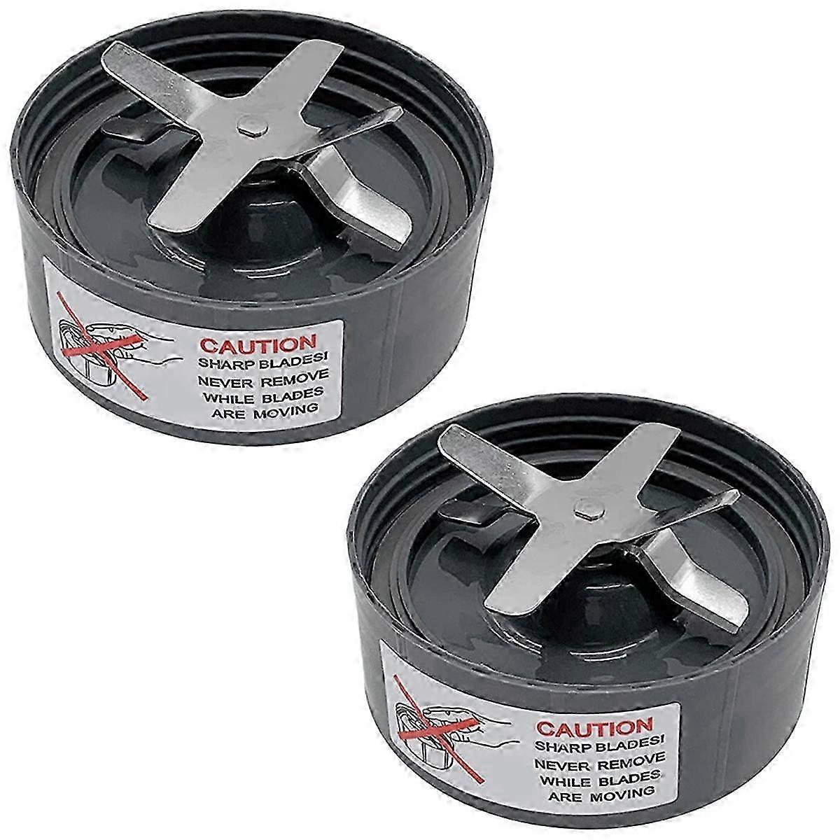 2-Pack Juicer Blades for 600W and 900W Extractor Blenders, Compatible with Nutribullet Models