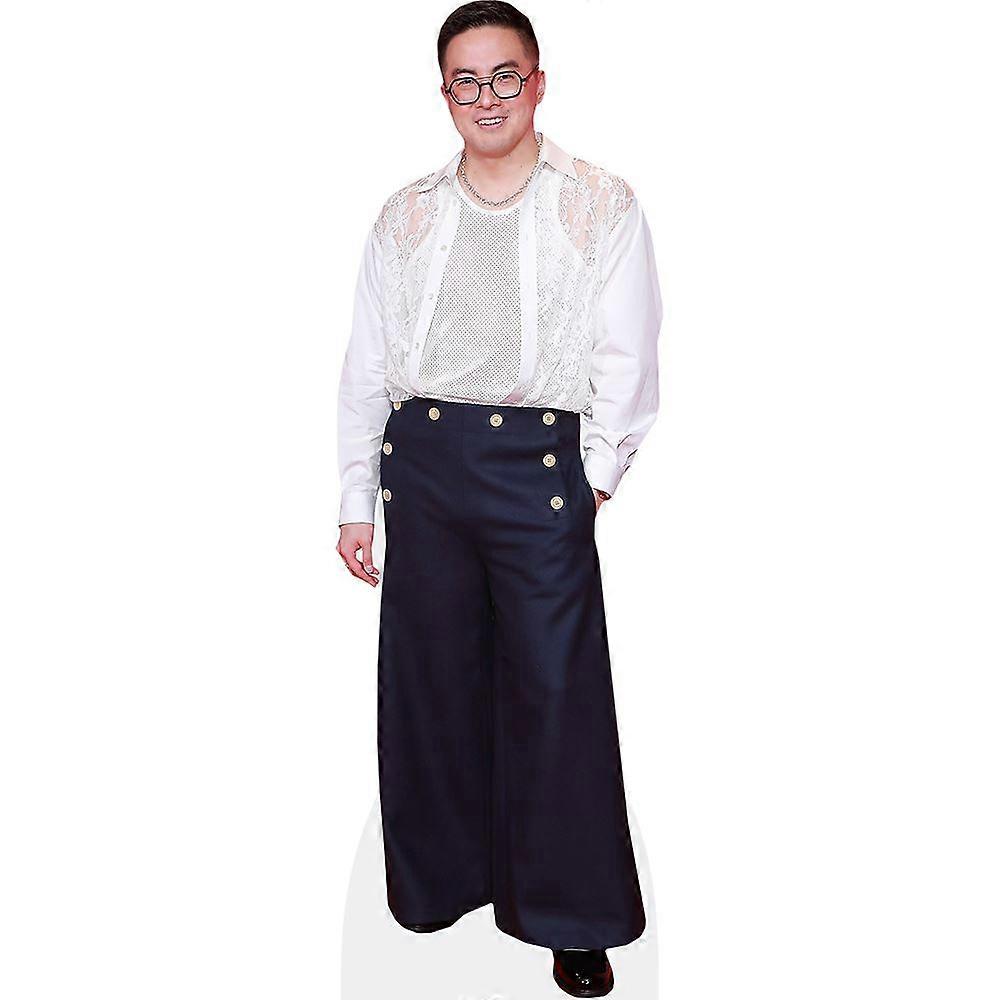 Bowen Yang (White Shirt) Cardboard Cutout (lifesize OR mini size). Standee. Stand Up.