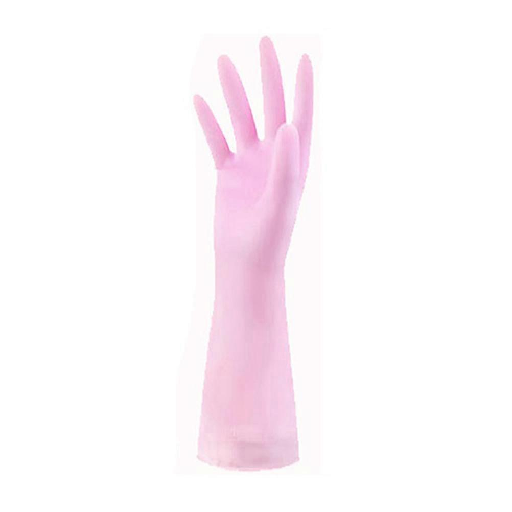 Glove For Kitchen Waterproof Dishwashing Gloves Protective Cover Size L Rubber Thin 3 Pairs