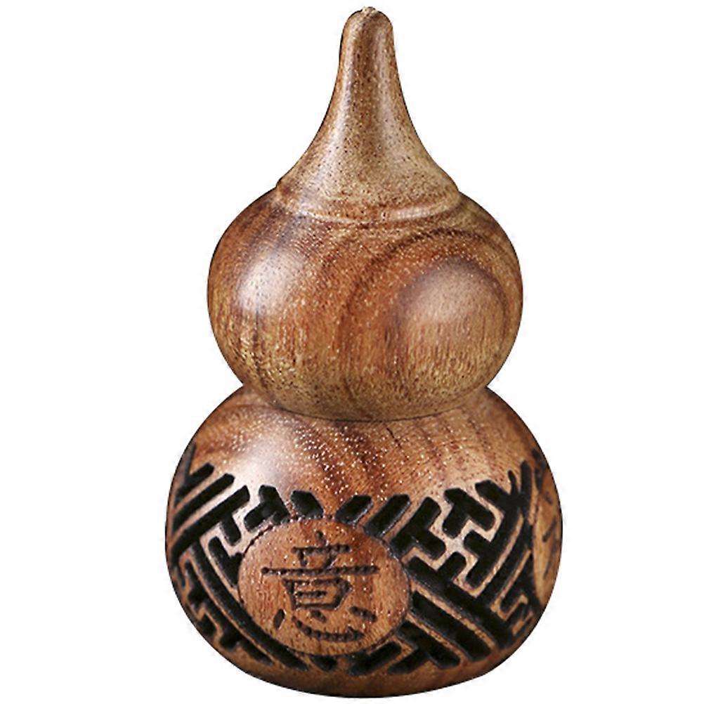Openable Hollow Wood Gourd Aroma Beads Holder for Aromatherapy – Premium Carved Sachet for Scented Oils and Potpourri – Compact & Portable Design