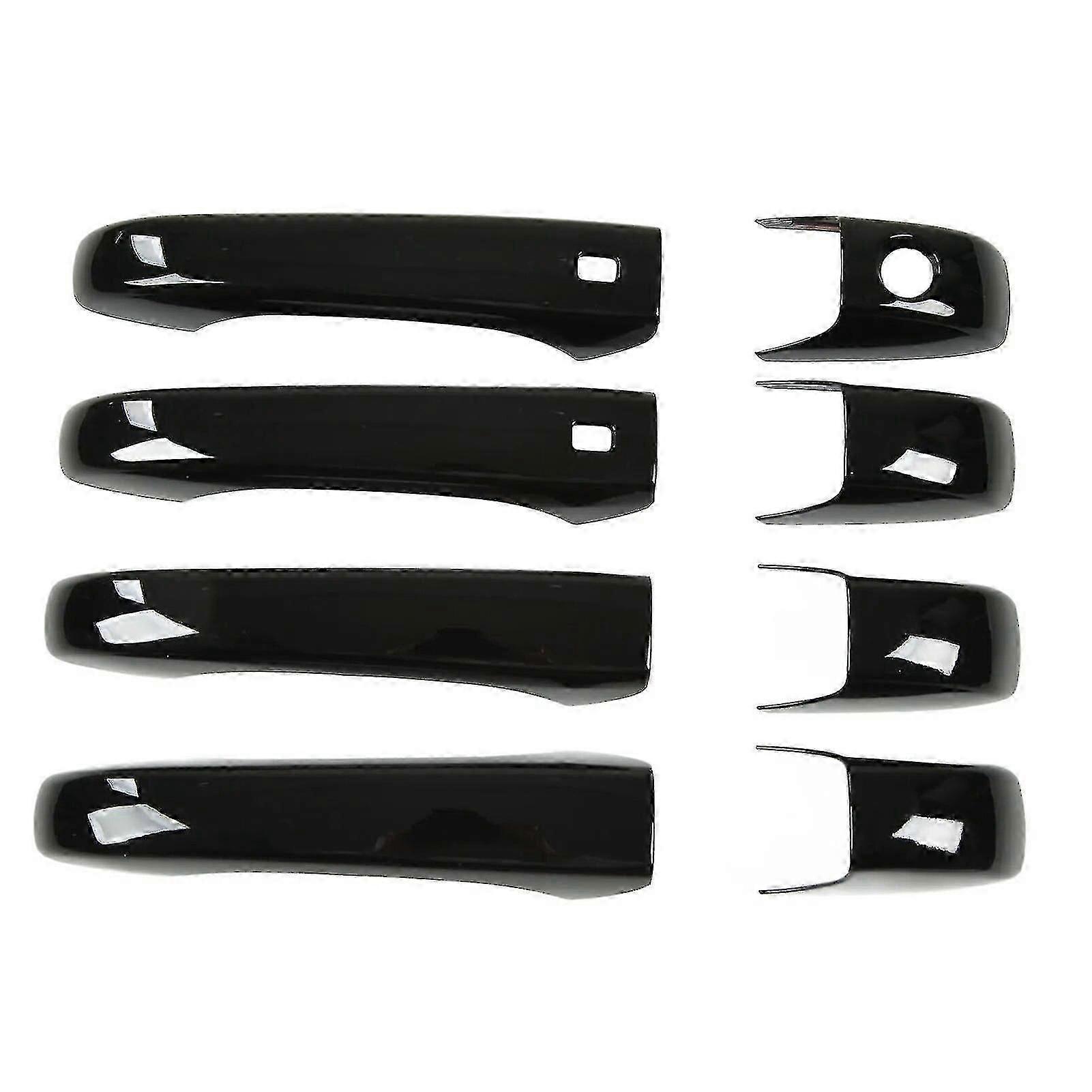 Door Handle Trim Cover & Rearview Mirror Cover Frame Replacement for Jeep Grand Cherokee WK2/WL 2011-2023