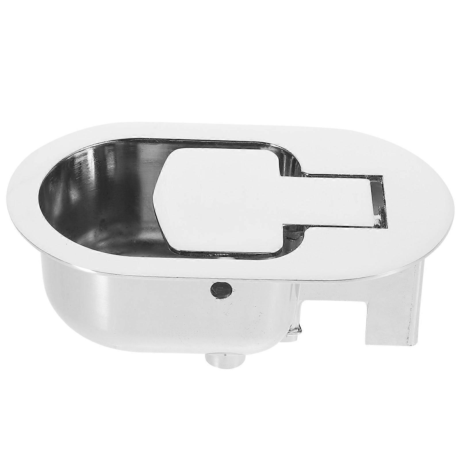 Sofa Recliner Pull Handle Replacement Part Universal Compatibility Silver 4.3X2.7X1.5in 1Set