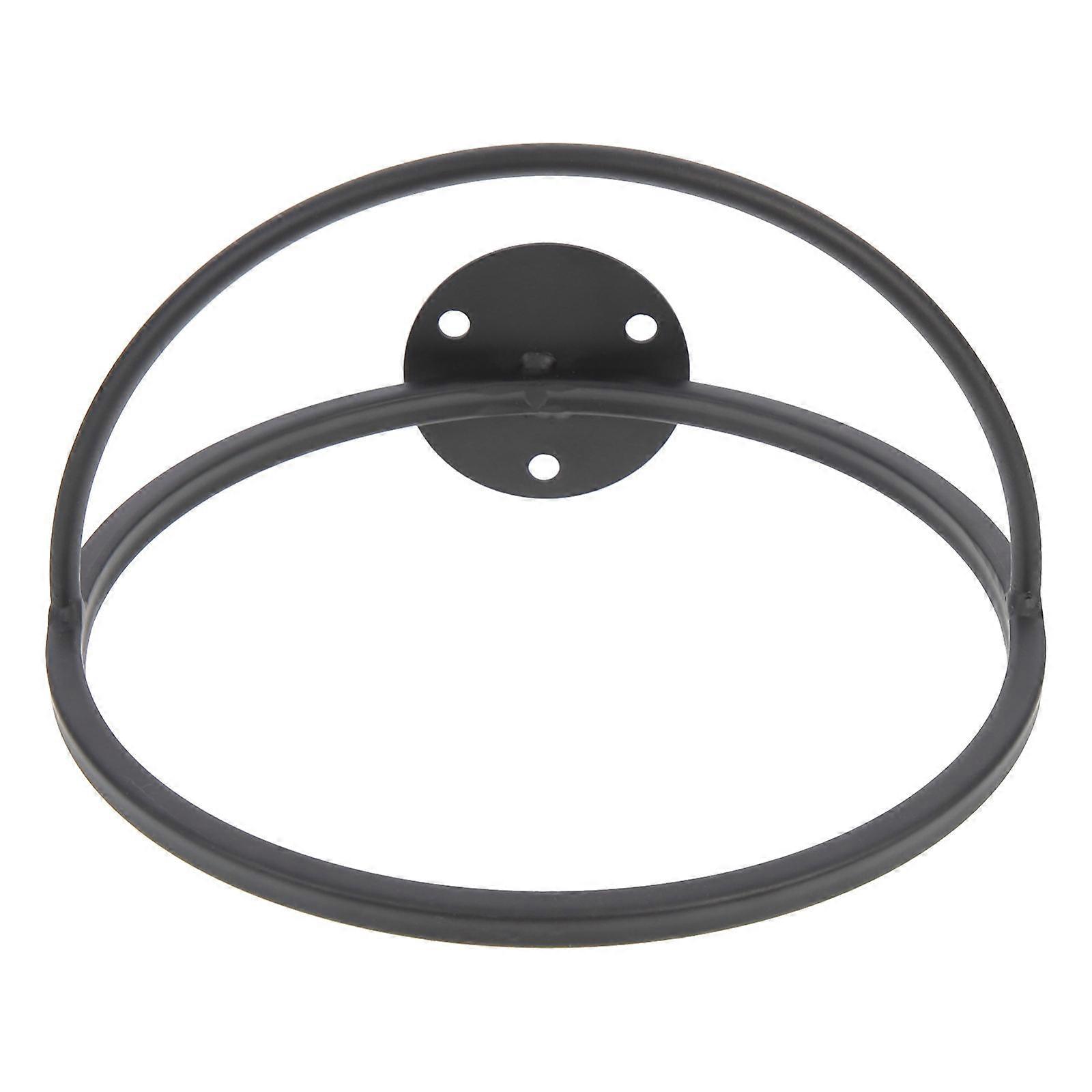 Wall Mounted Metal Hat Holder Rack, Space Saving Curved Design for Fisherman Hats, Beanies & , Practical Display Shelf for Home and Retail Use