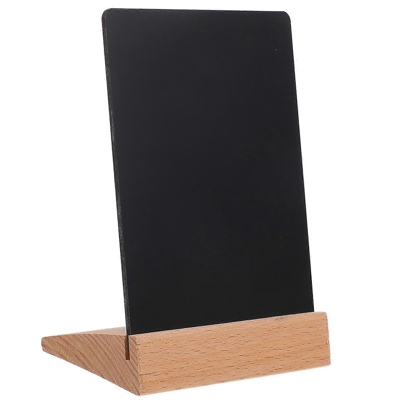 Small Chalkboard for Store Standing Chalkboard Modern Style Home Use Black 1Set
