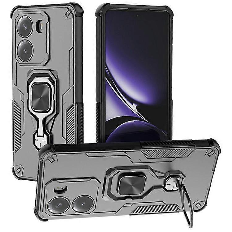 الشراء بالجملة متوافق مع Xiaomi Poco X7 Pro 5G / Redmi Turbo 4 5G حالة قابلة للتدوير حلقة مسند PC + هاتف TPU مقاوم للصدمات