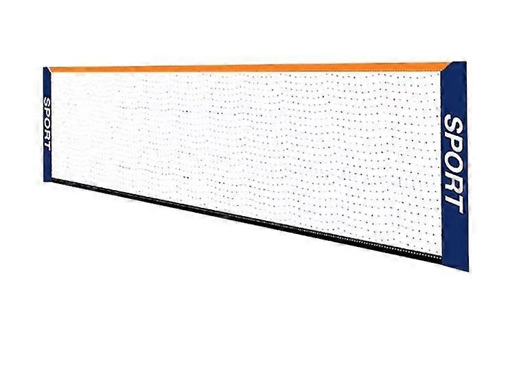 Children's Tennis Net, White, 6.1m, Portable Simple Tennis Net