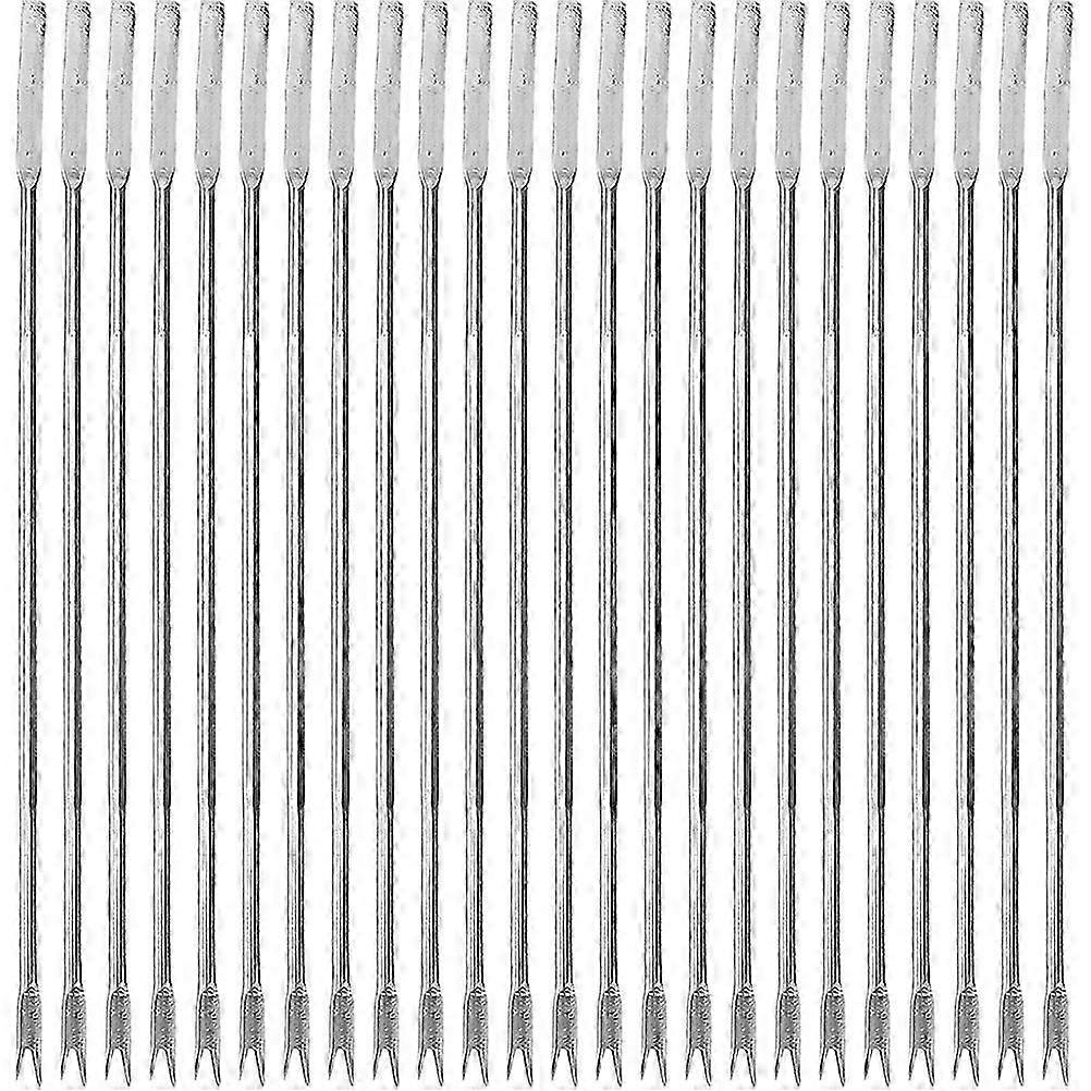 24pcs Multipurpose Walnut Needles Fruit Fork Practical Seafood Peeling Needle Tools