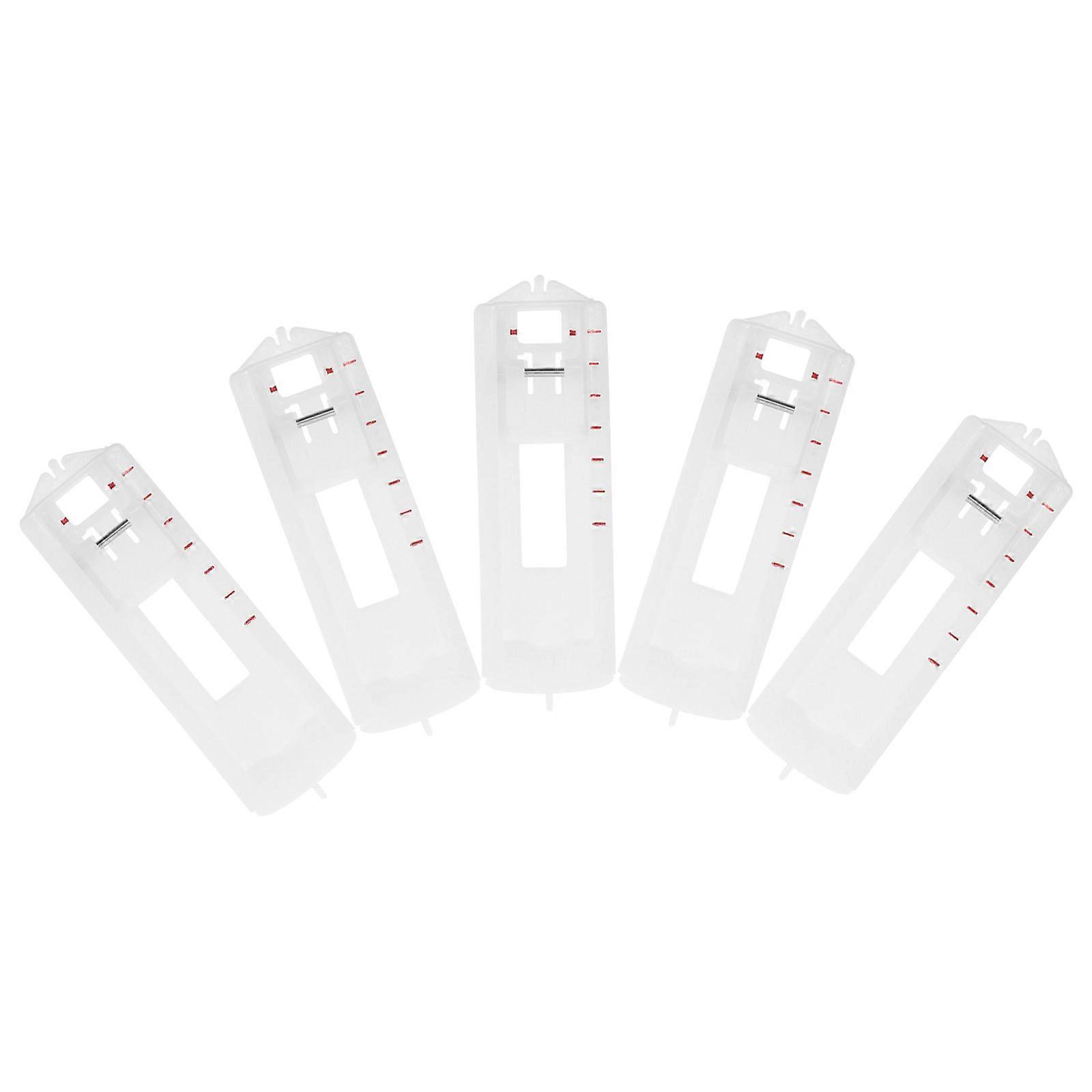 Sewing Machine Accessory Four-Step Buttonhole Foot for Buttonhole Making and Quilting 5Pcs