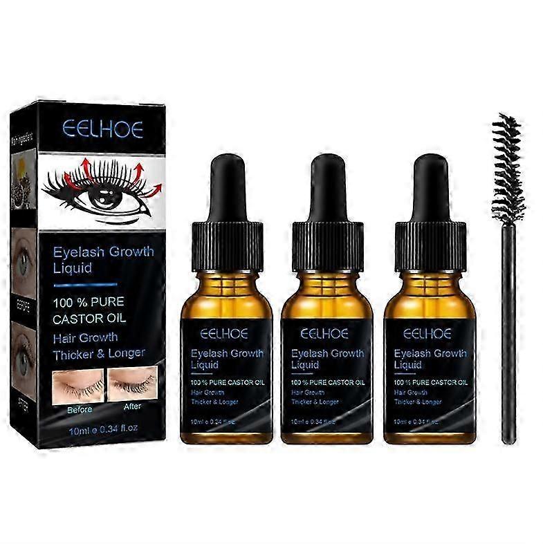 1/2/3PCS Eyelash Growth Mascara Slender Curls Natural Thick Moisturizing Lotion