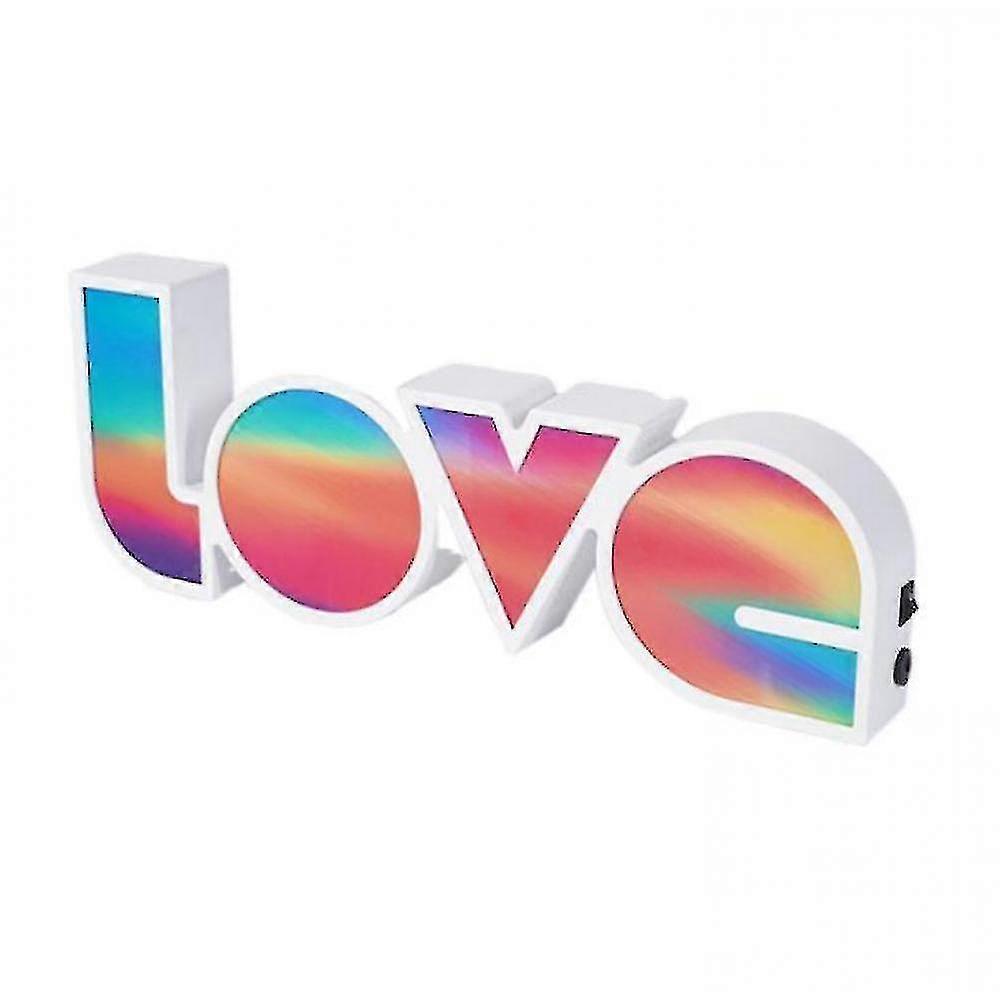 Battery Operated LED Love Letters Sign Lamp Wedding Proposal Gift