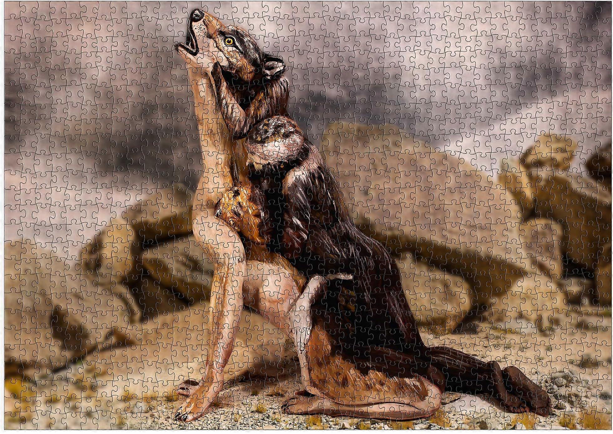Wolf Body Art 1000 Piezas Rompecabezas Estilo 309