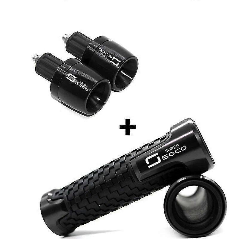 For Super Soco Cpx Cux Tc 50/max/wanderer Ts Motorcycle Accessories Aluminium Cnc Hand Grips Handle Bar End Cap