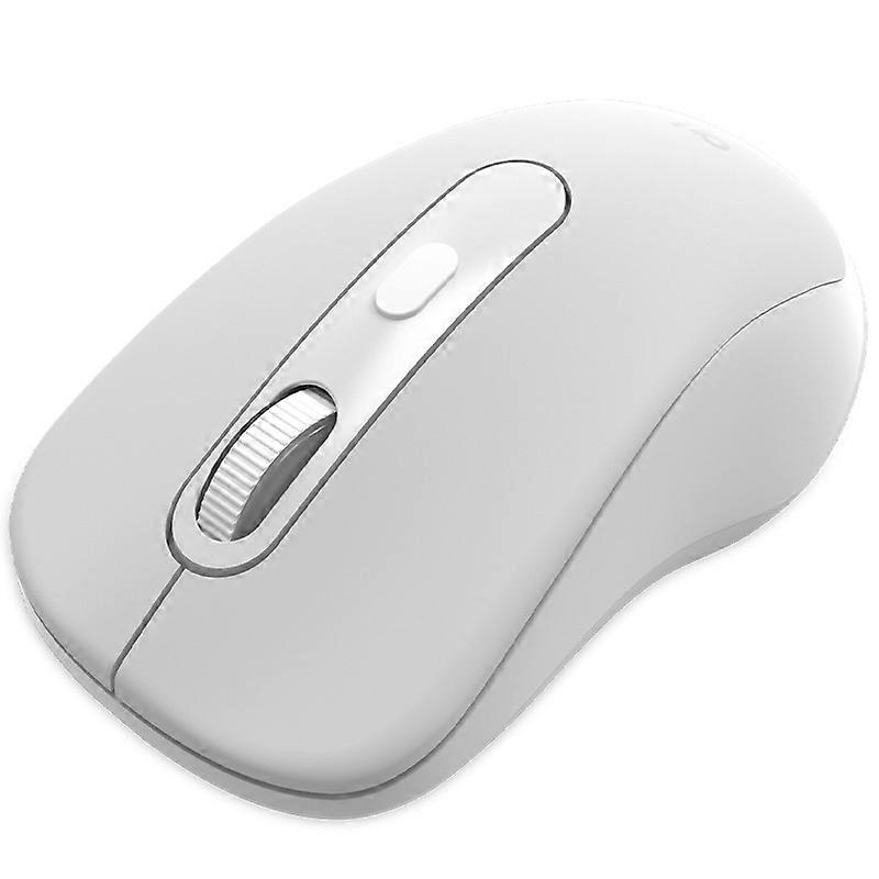 1pc Wireless Mouse, 2.4G Portable Ergonomic Mouse, Wireless Mouse for Laptop Windows (White)