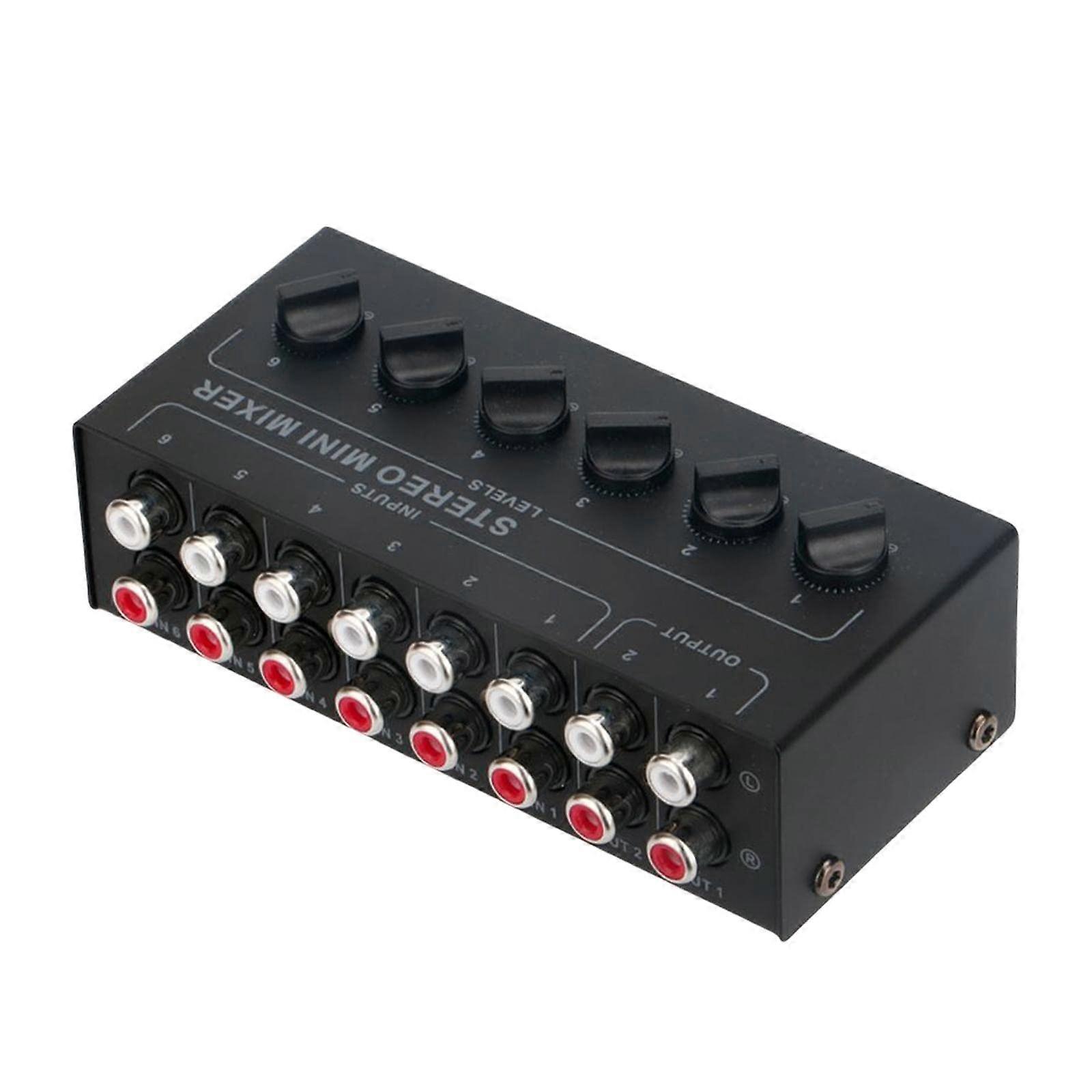 Professional Compact Stereo Mixer System for Stage Performances