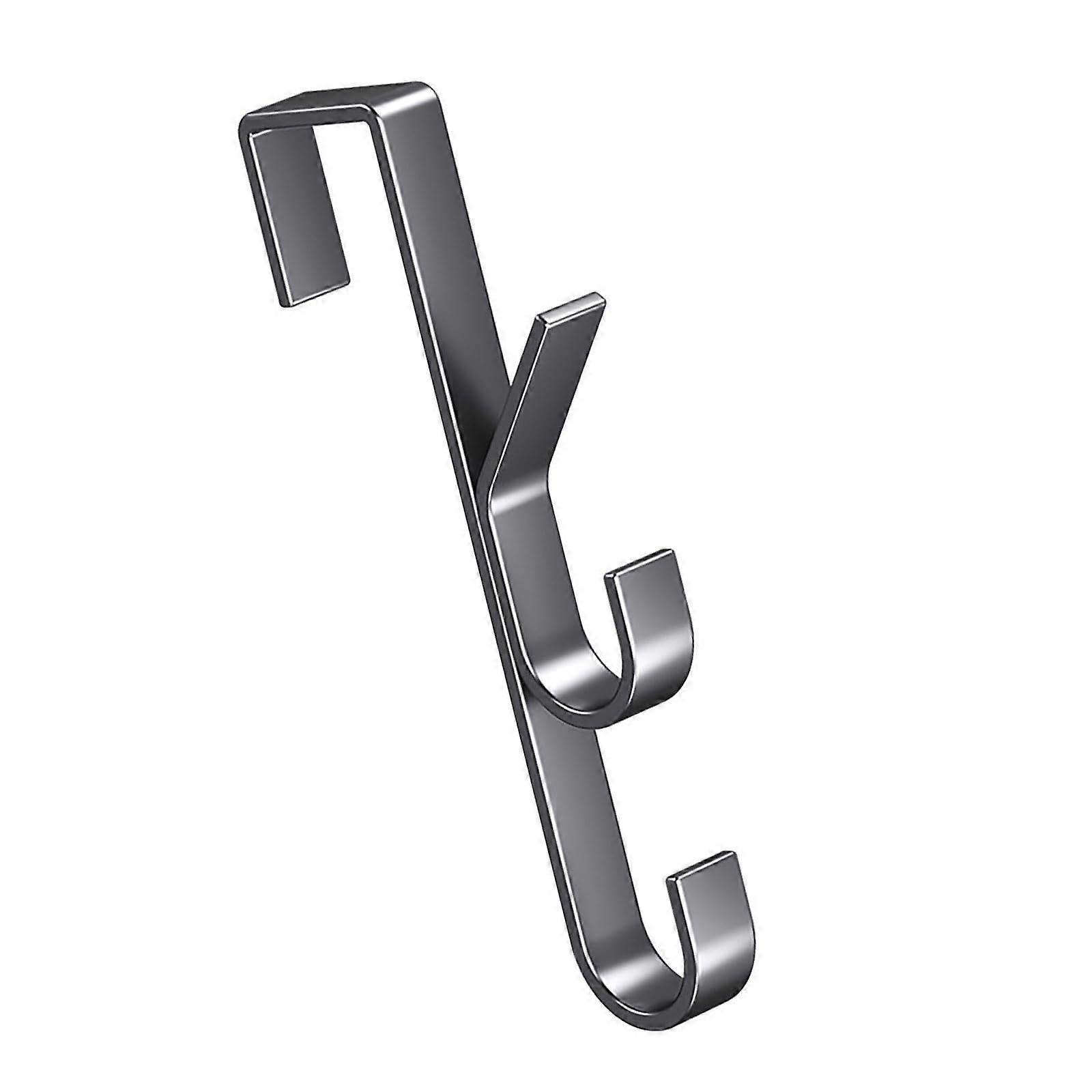 Self Adhesive Hooks for Back of Door, No Drilling Towel Hangers, Stylish Shape, Home and Office Supplies, Durable Adhesive