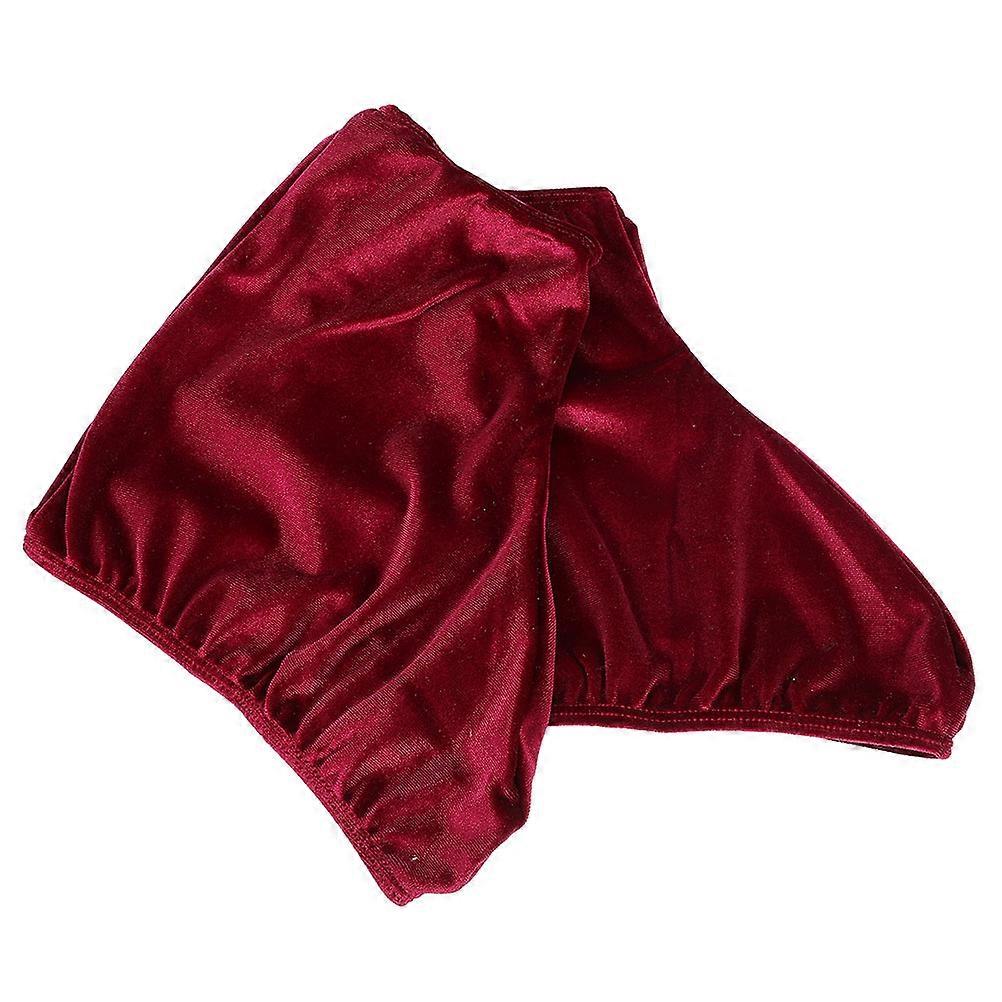 Adjustable Skate Shoes Cover Skating Boot Covers Dark Red 24X22X0.5CM For Skaters 1Pair