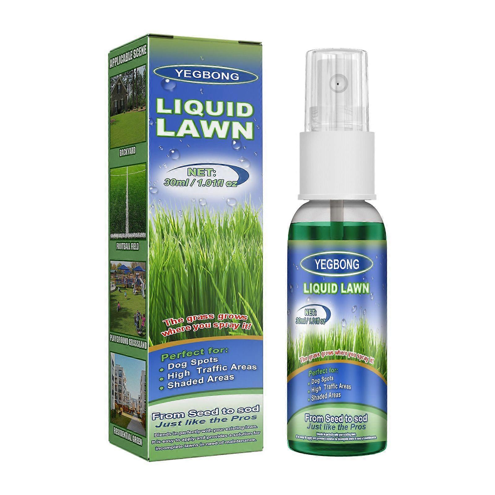 Lush Green Lawn Spray - Easy Nutrient Solution for Fast, Vibrant Grass Growth