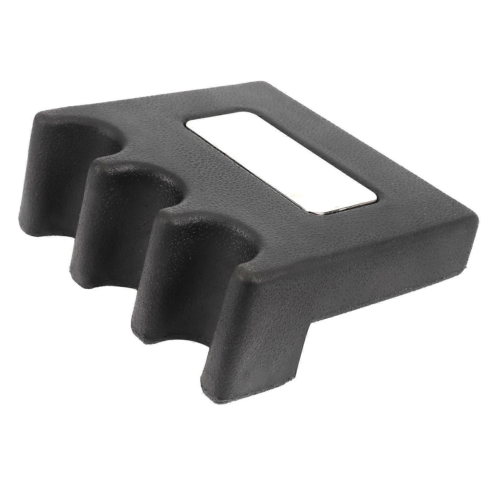 Billiards Pool Cue Stick Holder Rest Support Bracket Accessory Black Can Hold 3 Cues