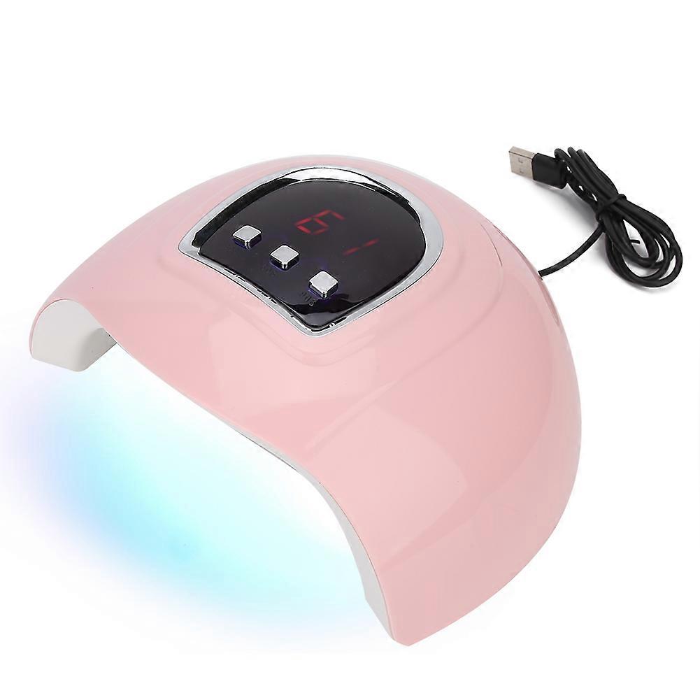 54W USB Intelligent LED UV Gel Lamp Curing Machine Nail Polish Dryer Manicure Tool