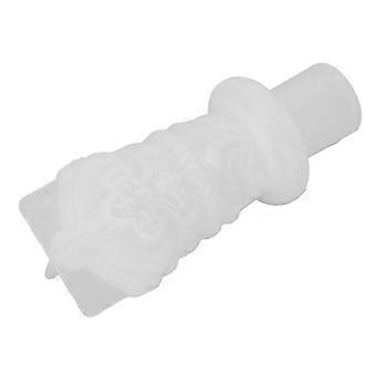 Fleksibel silikonform DIY stearinlys såpestøpeform gjenbrukbar enkel demould håndverk gjør verktøy forsyninger