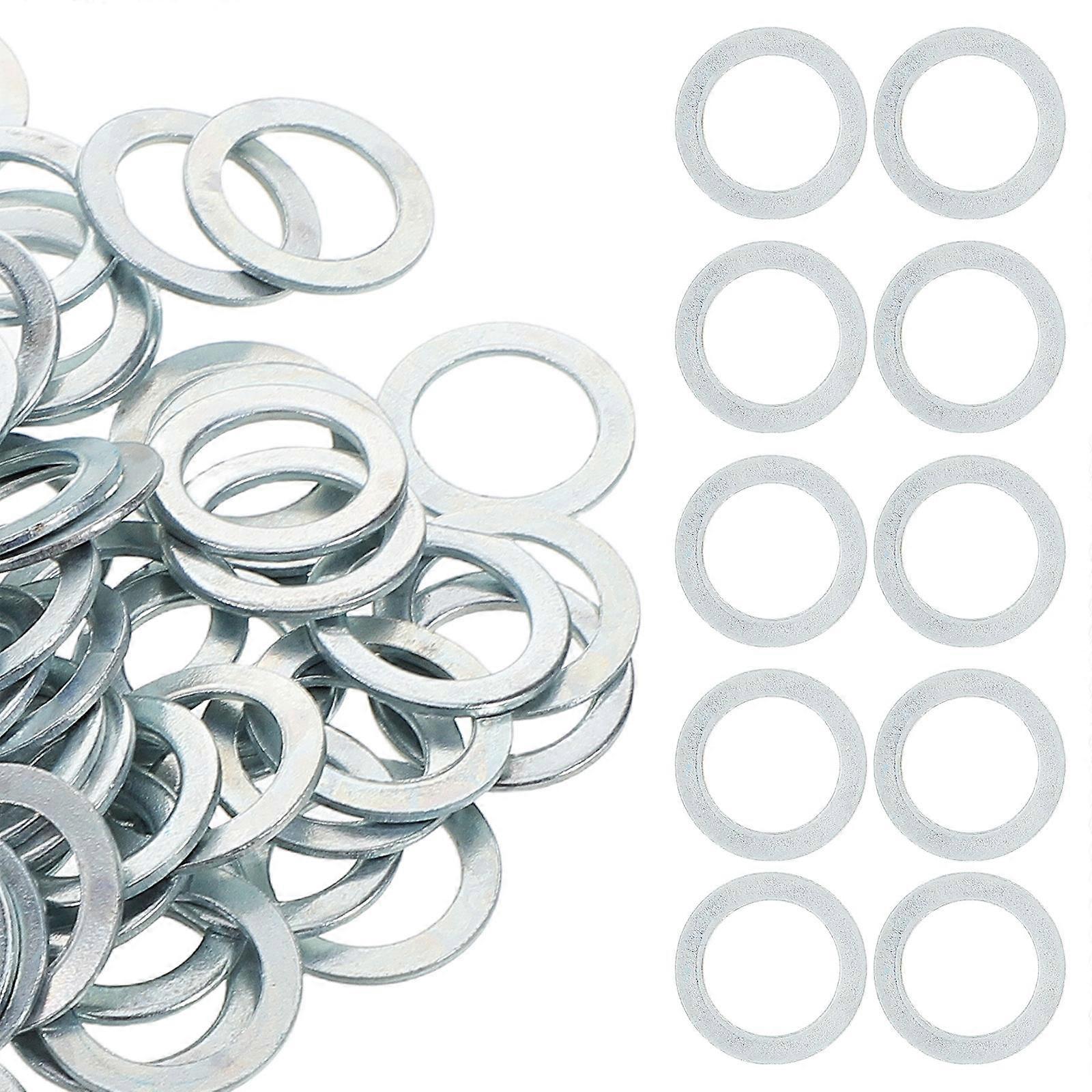 Aluminum Alloy Pad Skateboard Axle Washers For Surfboarding Multifunctional Design 100Pcs