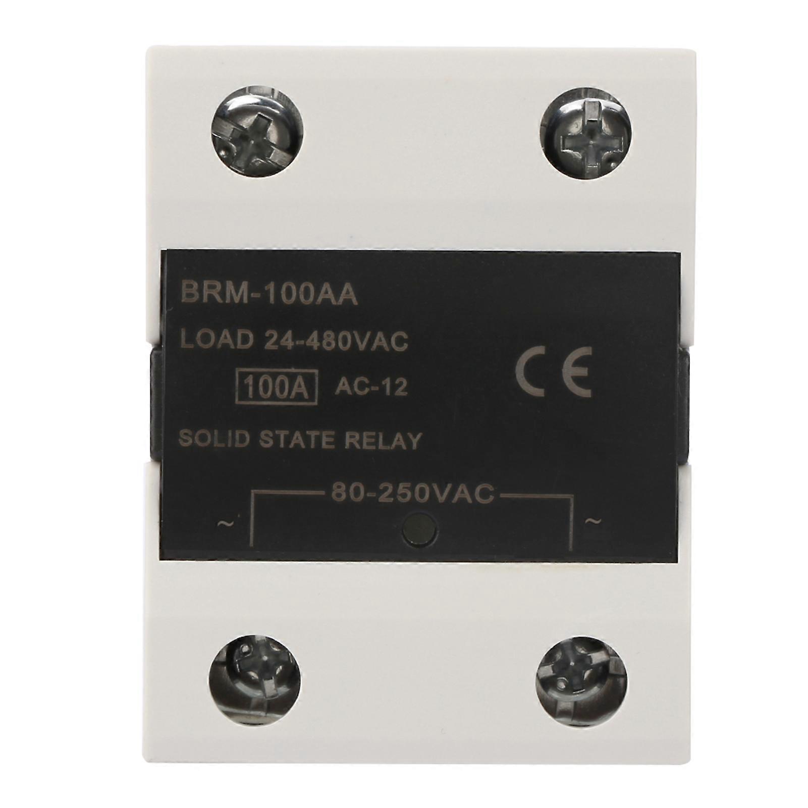 BRM-100AA SSR Solid State Relay Module 24-480VAC 100A