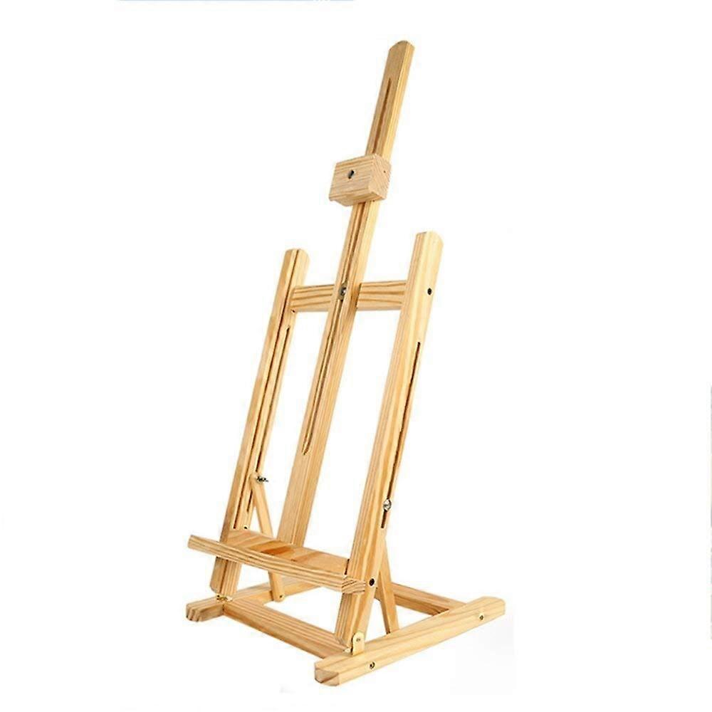 Can be raised and lowered, small easel, wood, solid wood, foldable, display, sketch, oil painting, 4K8K desktop tabletop.