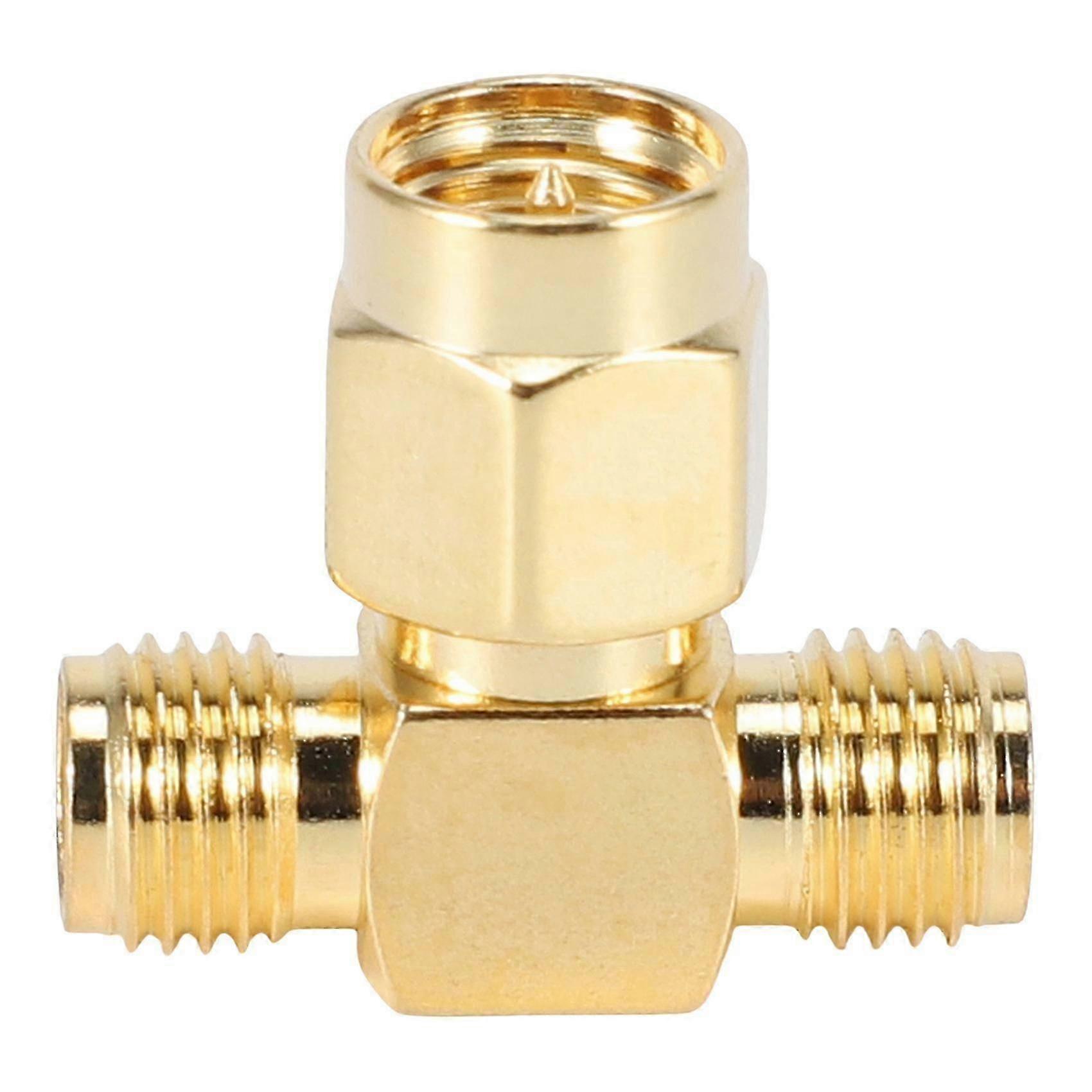 SMA maschio a due SMA femmina Triple T RF Adapter Connector 3 Way Splitter hwy