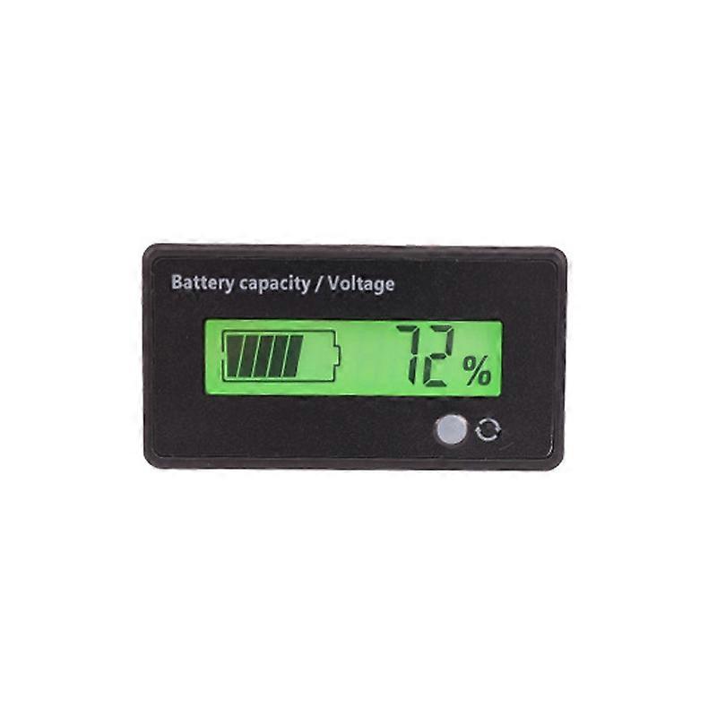 L6133 LCD Electric Motorcycle Power Display, Style: Single Button Green Backlight
