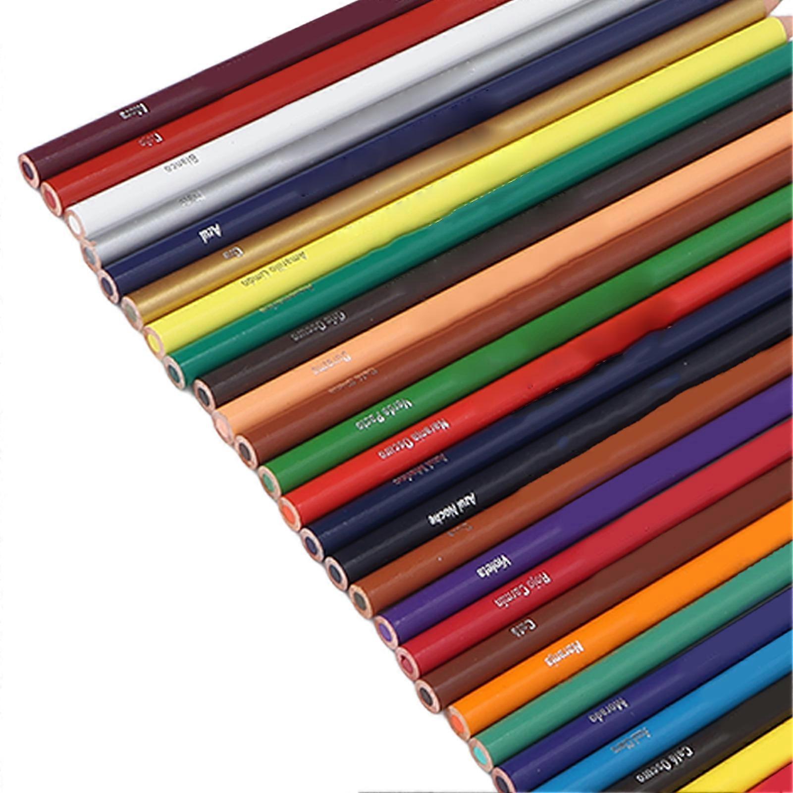 36pcs Coloring Pencils 36 Colors Poplar Material Boxed 4mm/0.2in Thick Refill Pre Sharpened Nib Sketching Pencil for Art