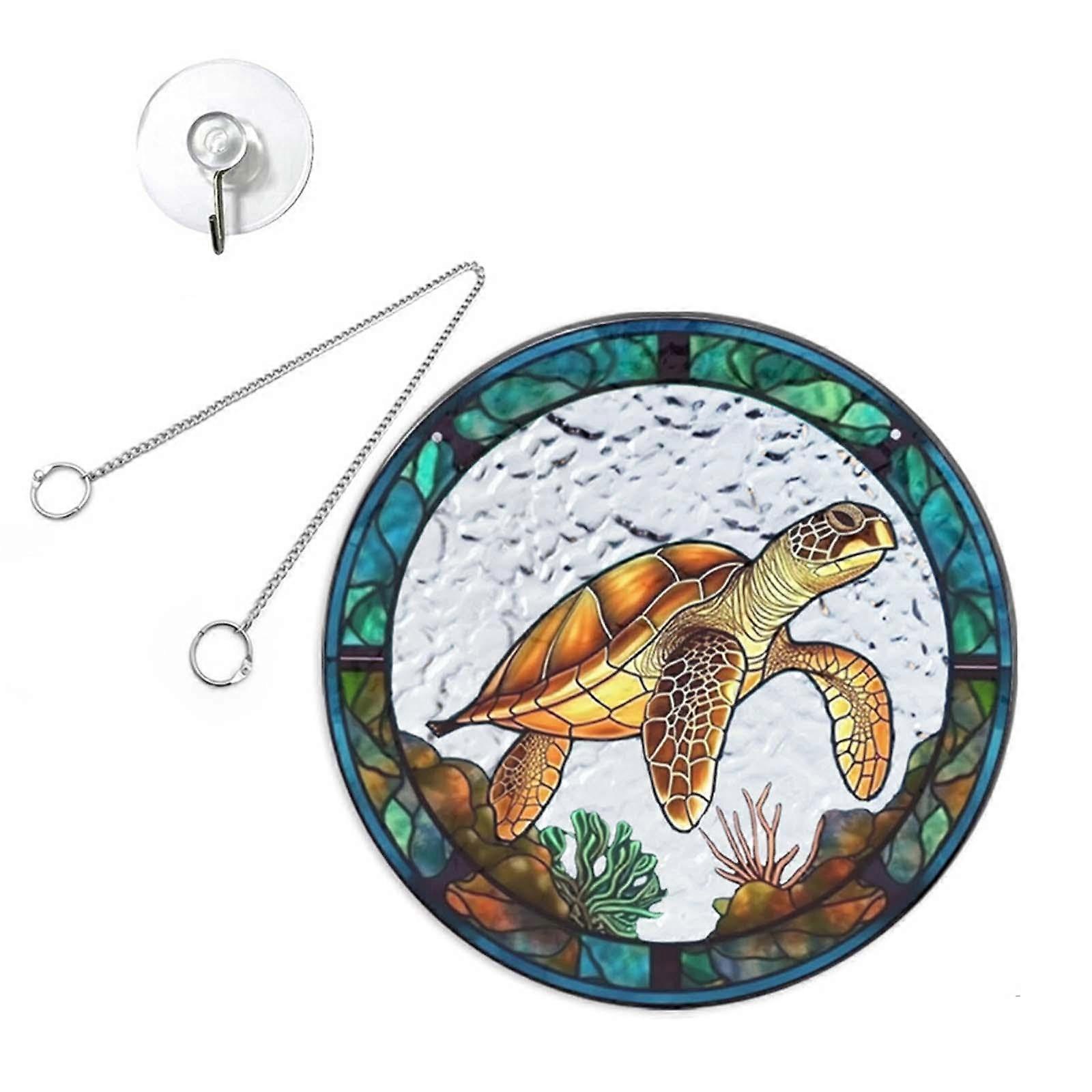 Decorative Acrylic Art, Turtle Tortoiseshell Design