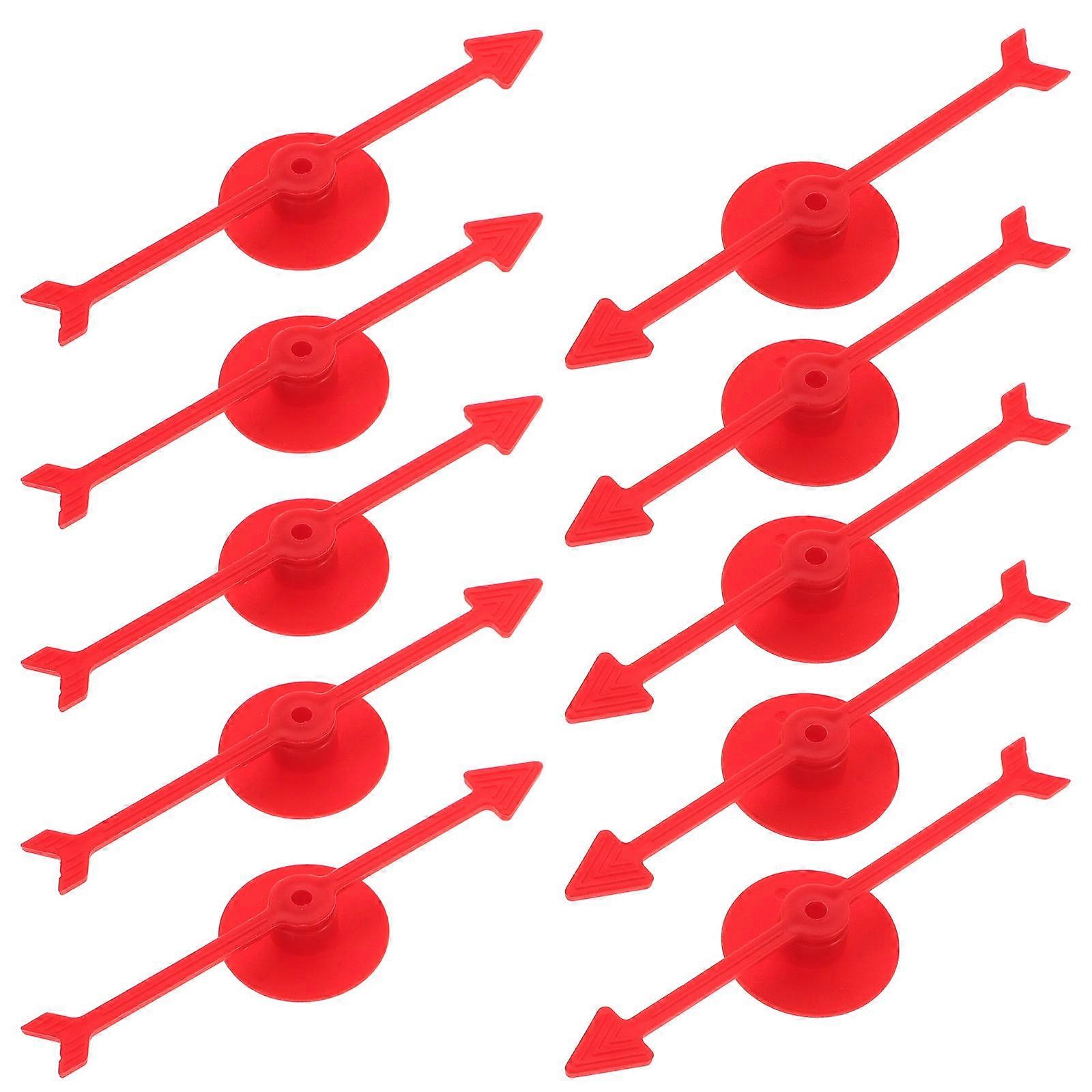 Game Arrows Rotating Arrow Game for School Students Teaching Classroom Board .50X2.50X2.50cm Interactive Gaming 10Pcs