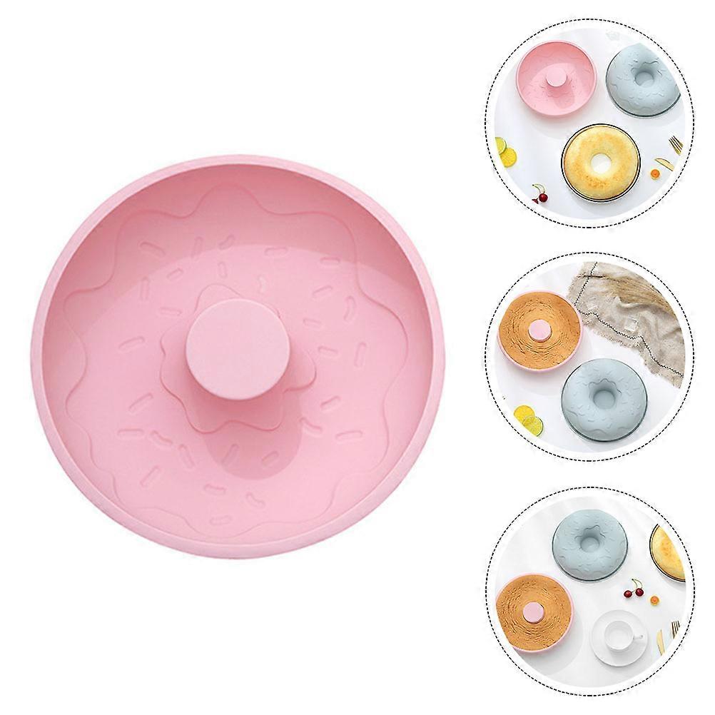 Non Stick Silicone Donut Mold for Home Baking – Easy to Clean, Safe & Diy Doughnut Making Tool