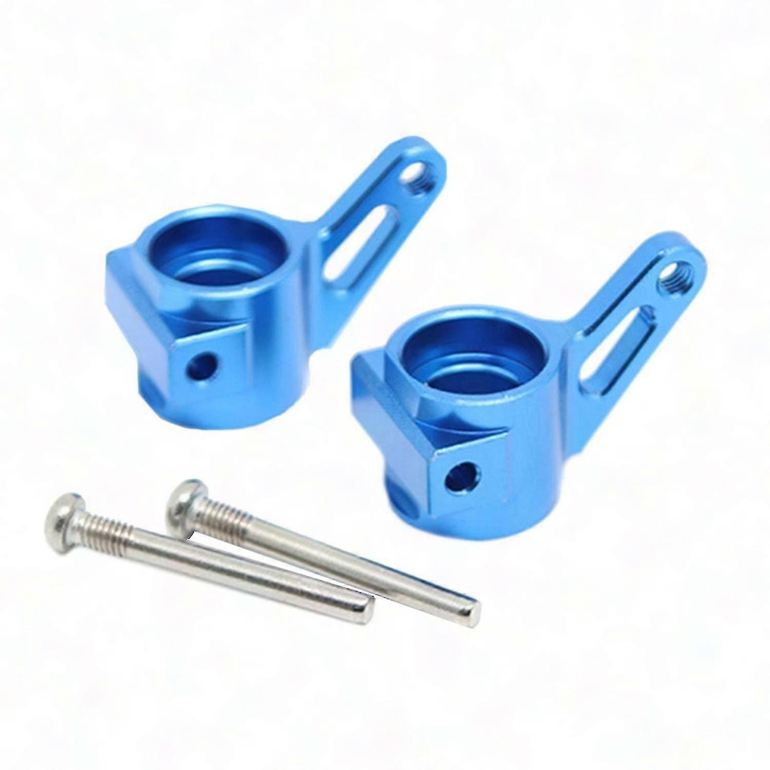 2pcs Alloy RC Steering Blocks for 1/10 Scale Off-Road RC Car Upgrade Front & Rear
