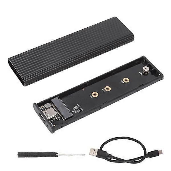 Προσαρμογέας περιβλήματος SSD M.2 NGFF SATA USB 3.1 Προσαρμογέας περιβλήματος SSD M.2 με κέλυφος αλουμινίου για μέγεθος SSD 2242 2260 2280