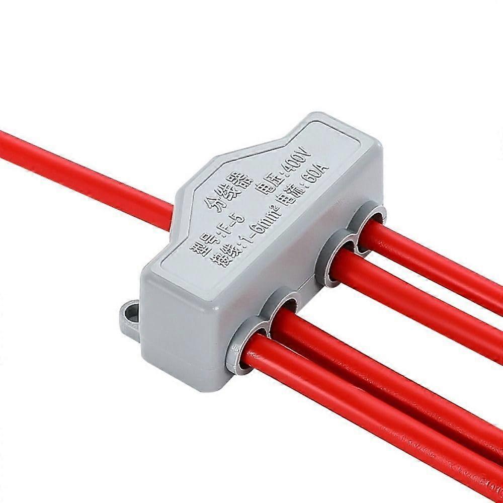 Brass Wire Connector Large Current Conductor High Power Splitter Cable Terminal Blocks Connectors Purple One Size