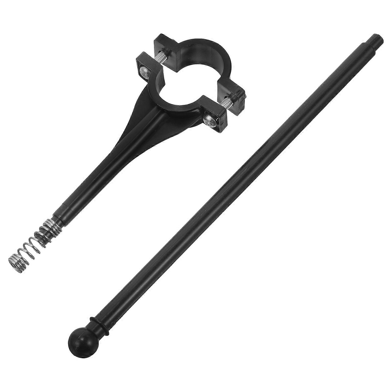 Bike Handlebar Flagpole Plastic Flag Support for Cycling 6Pcs