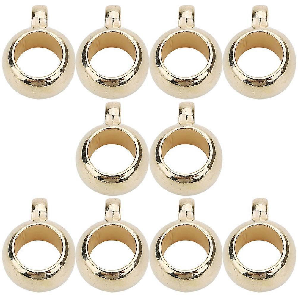 Large Hole Spacer Loose Crafting Beads Bracelet Making Decorative Items 200Pcs
